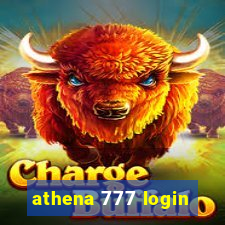 athena 777 login