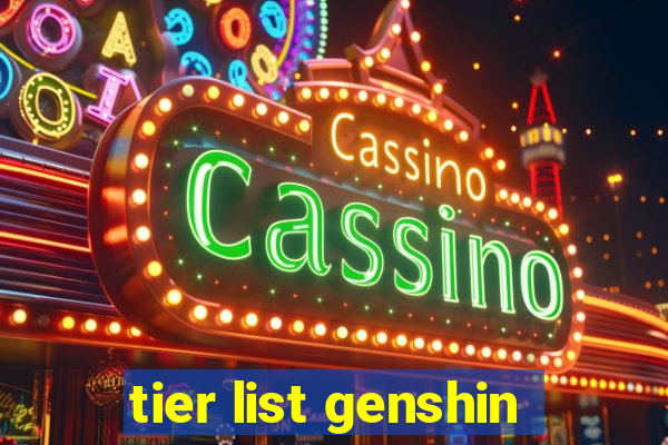 tier list genshin