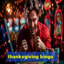 thanksgiving bingo