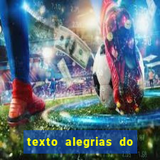 texto alegrias do natal com interpretação e gabarito