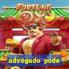 advogado pode patrocinar time de futebol