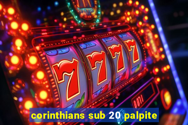 corinthians sub 20 palpite