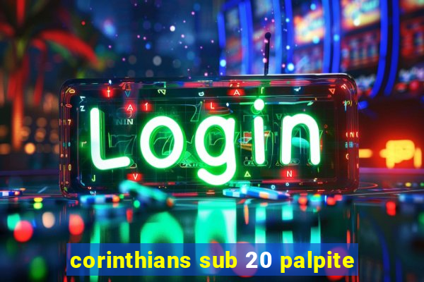 corinthians sub 20 palpite