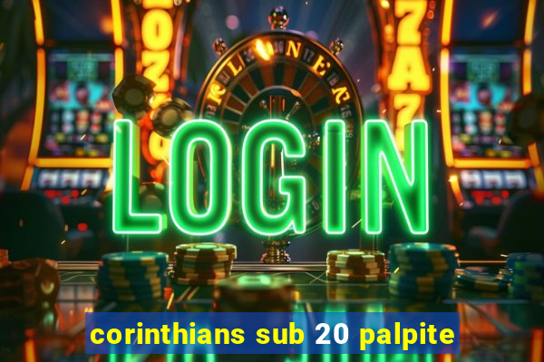 corinthians sub 20 palpite