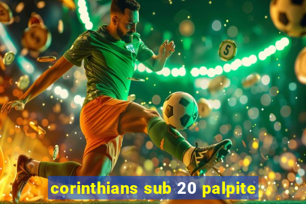 corinthians sub 20 palpite