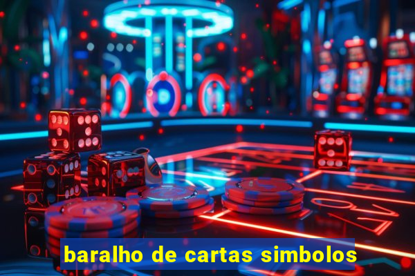 baralho de cartas simbolos