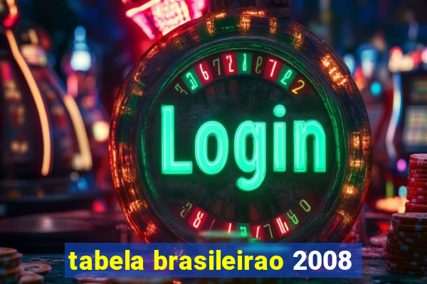 tabela brasileirao 2008