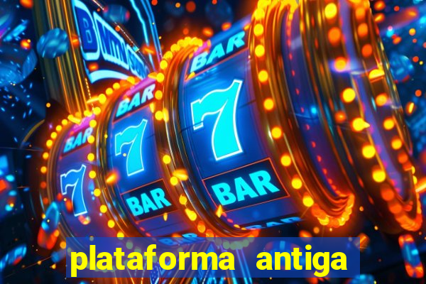 plataforma antiga de jogos