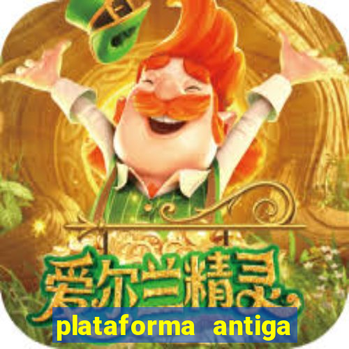 plataforma antiga de jogos