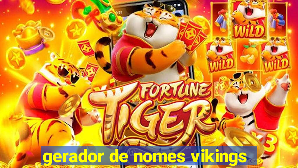 gerador de nomes vikings