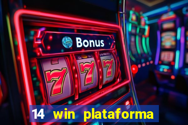 14 win plataforma de jogos