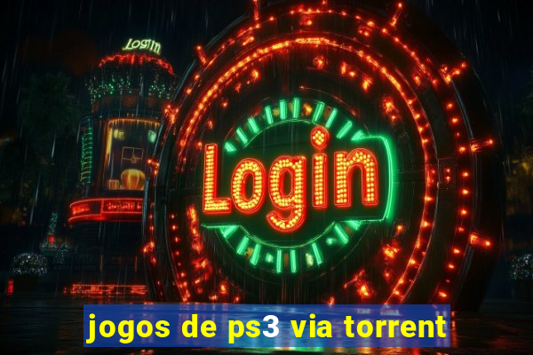 jogos de ps3 via torrent