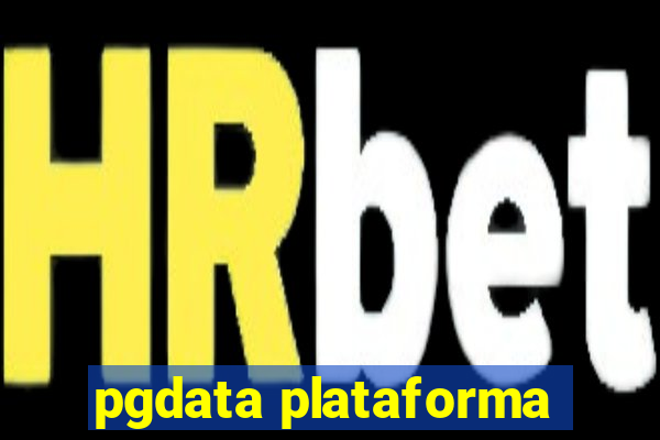 pgdata plataforma