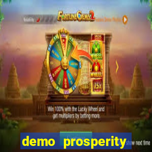 demo prosperity fortune tree pg soft