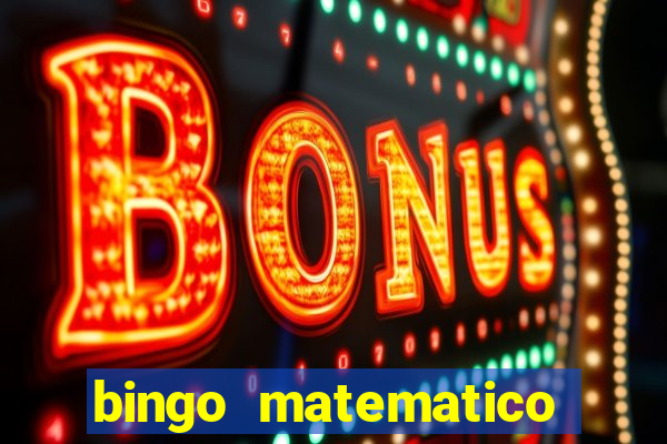 bingo matematico para ensino medio