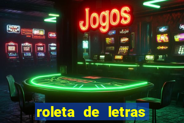 roleta de letras stop online