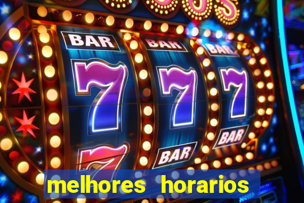 melhores horarios pagantes fortune tiger