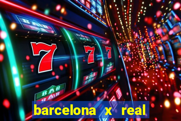 barcelona x real madrid multicanais