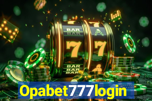 Opabet777login