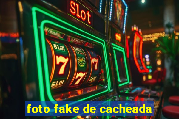 foto fake de cacheada