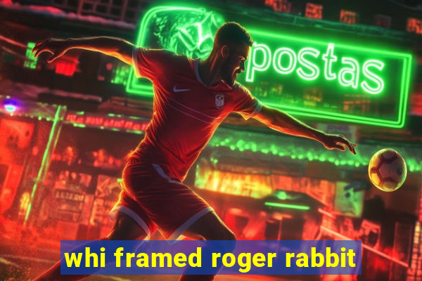 whi framed roger rabbit