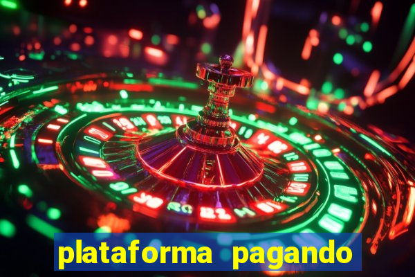 plataforma pagando no cadastro slots