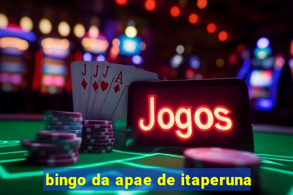 bingo da apae de itaperuna