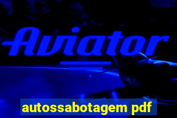 autossabotagem pdf