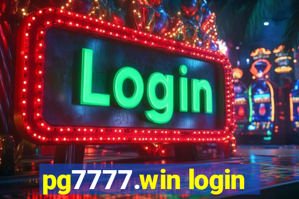 pg7777.win login