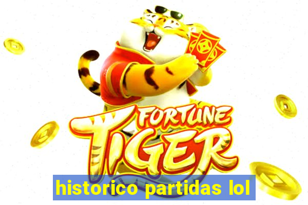 historico partidas lol