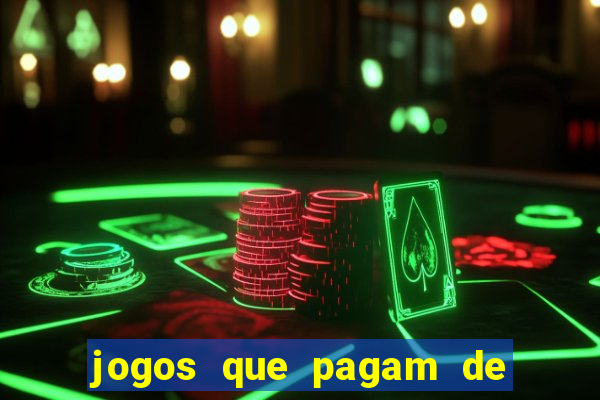 jogos que pagam de verdade no pix 2024