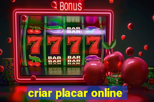 criar placar online