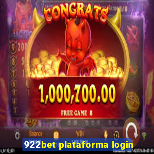 922bet plataforma login