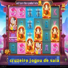 cruzeiro jogou de saia