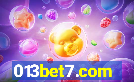 013bet7.com