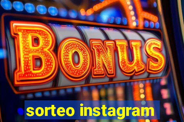 sorteo instagram