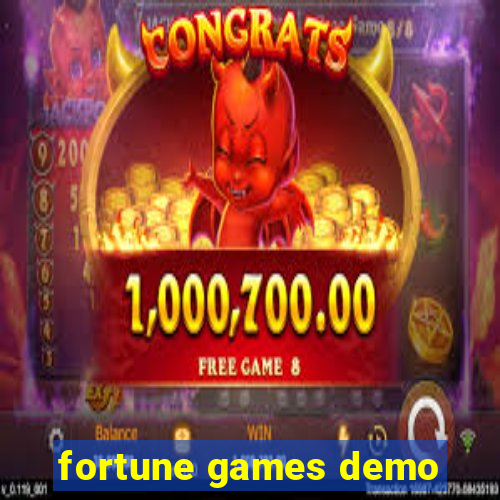 fortune games demo