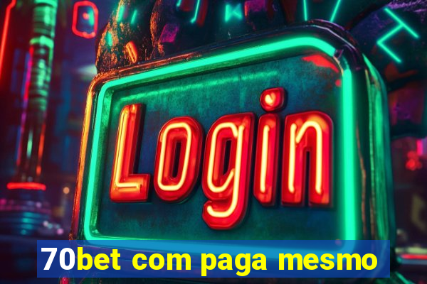 70bet com paga mesmo