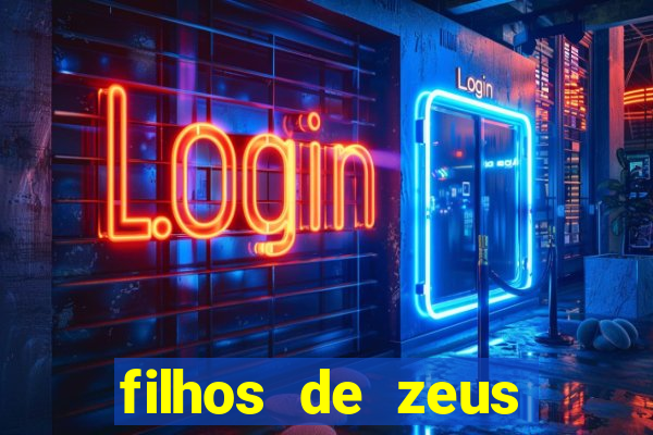 filhos de zeus mitologia grega