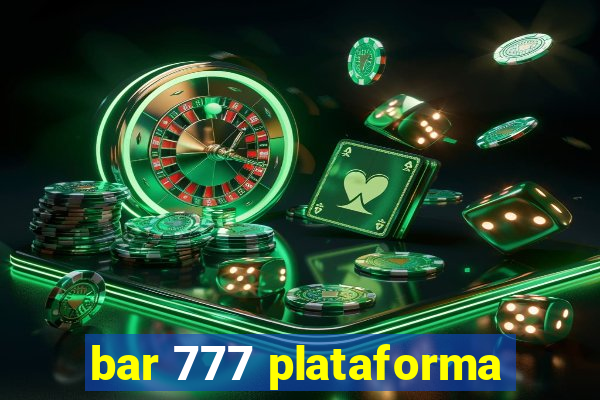 bar 777 plataforma