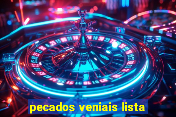 pecados veniais lista