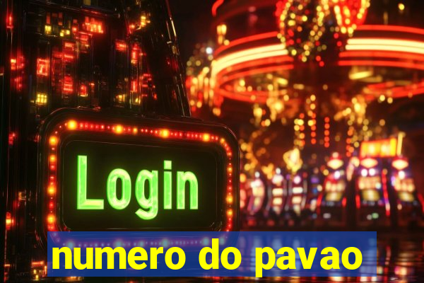 numero do pavao