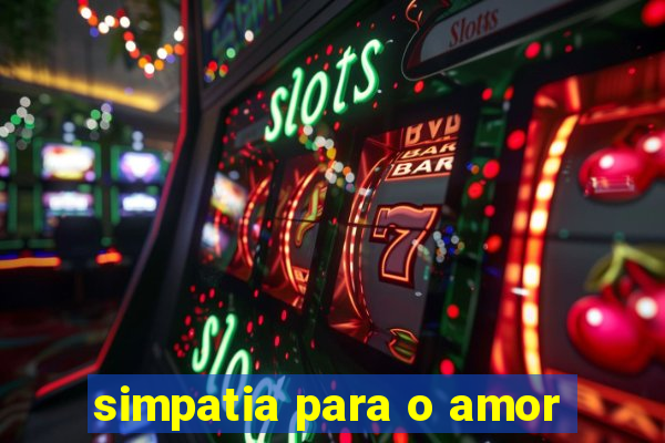 simpatia para o amor