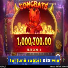 fortune rabbit 888 win