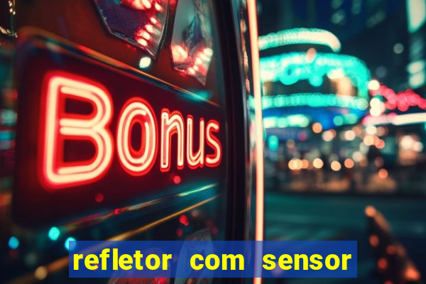 refletor com sensor noturno como instalar