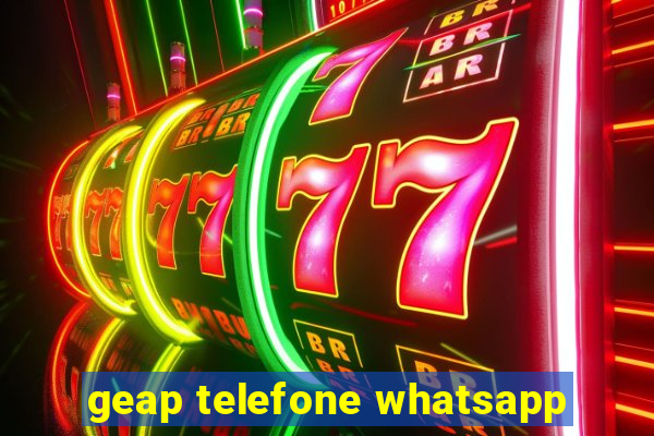 geap telefone whatsapp