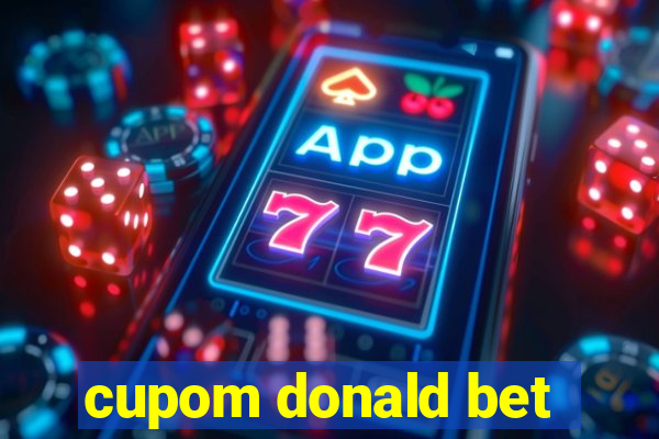 cupom donald bet