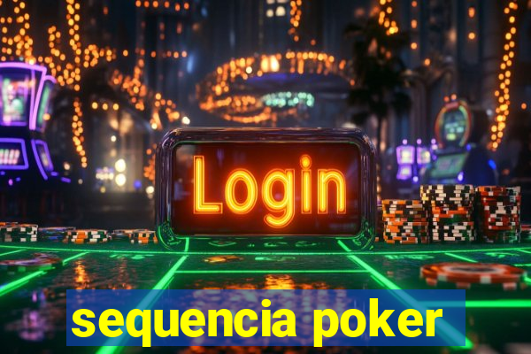 sequencia poker