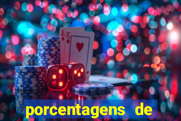 porcentagens de jogos pagantes