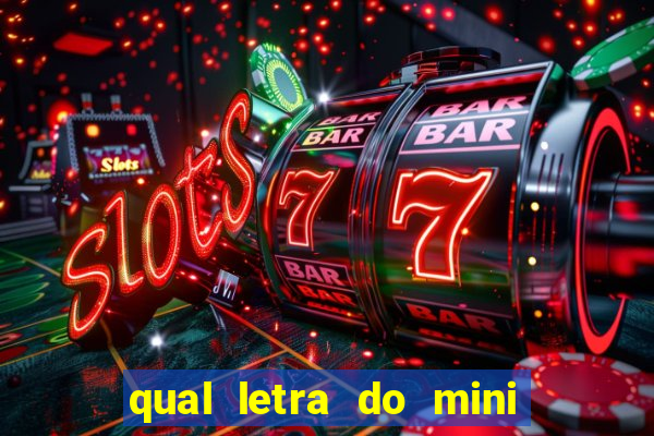 qual letra do mini dolar hoje